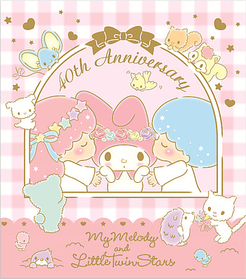 MyMelody & Little Twin Stars anniversary â*:. HD phone wallpaper